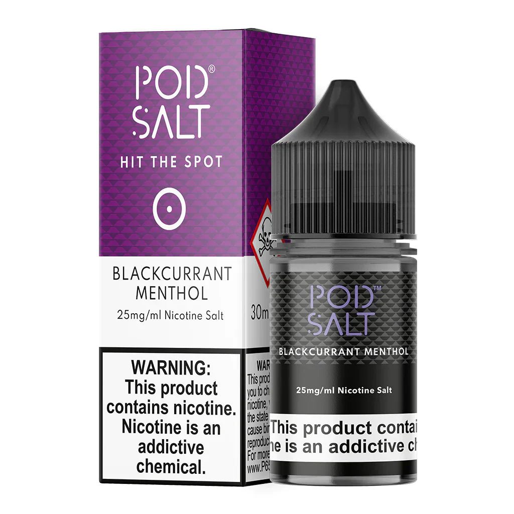 PODSALT CORE - BLACKCURRANT MENTHOL 30ML - Image 1