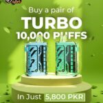 Buy A Pair Of ELM Bar Turbo Disposable Vape (50mg) 10k Puffs - In Just 5800 Pkr
